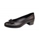 Pantofi dama din piele naturala Negru - STD21NBOX