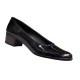 Pantofi dama casual din piele naturala Negru LAC - STD27NL
