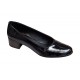 Pantofi dama casual din piele naturala Negru LAC - STD27NL