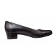 Pantofi dama casual din piele naturala Negru BOX - STD32N