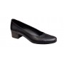 Pantofi dama casual din piele naturala Negru BOX - STD32N