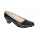 Pantofi dama casual din piele naturala Negru Box - STD34N