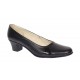 Pantofi dama casual din piele naturala Negru Box - STD34N