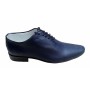 Pantofi barbati eleganti din piele naturala bleumarin - cod GKR35BLMBOX