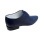 Pantofi barbati eleganti din piele naturala bleumarin - cod GKR35BLMBOX