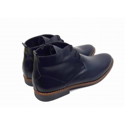 Ghete barbati, casual, din piele naturala, bleumarin STDG184BL Ghete barbati, casual, din piele naturala, bleumarin STDG184BL