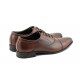 Pantofi barbati eleganti din piele naturala maro STEFI2M