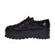Pantofi dama casual cu platforme de 5 cm - Model Negru TCC4NL