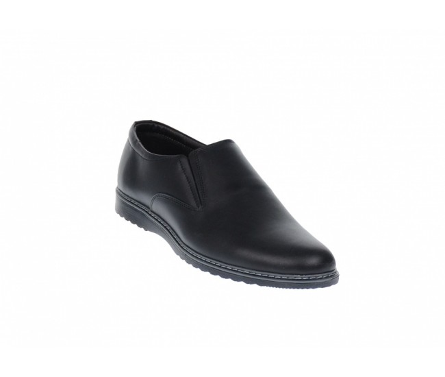 Pantofi barbati casual, din piele naturala cu talpa sport si elastic - TENMARIONEL