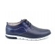 Oferta 40, 42 Pantofi barbati sport din piele naturala bleumarin Yanis Blue Confort 