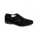 Pantofi barbati eleganti, din piele naturala, Negru VELUR - CIUCALETI SHOES