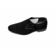 Pantofi barbati eleganti, din piele naturala, Negru VELUR - CIUCALETI SHOES