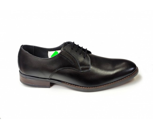 Pantofi barbati eleganti, din piele naturala, Negru, CIUCALETI SHOES