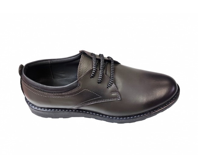 Pantofi barbati eleganti, din piele naturala, Gri, CIUCALETI SHOES