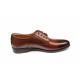 Pantofi barbati eleganti din piele naturala maro, cu siret- PB2019M