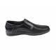 Pantofi barbati casual, din piele naturala, negru, CIUCALETI SHOES, TEST30