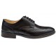 Pantofi barbati office, eleganti din piele naturala, Negru, TEST68N
