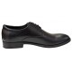 Pantofi barbati office, eleganti din piele naturala, Negru, TEST69N