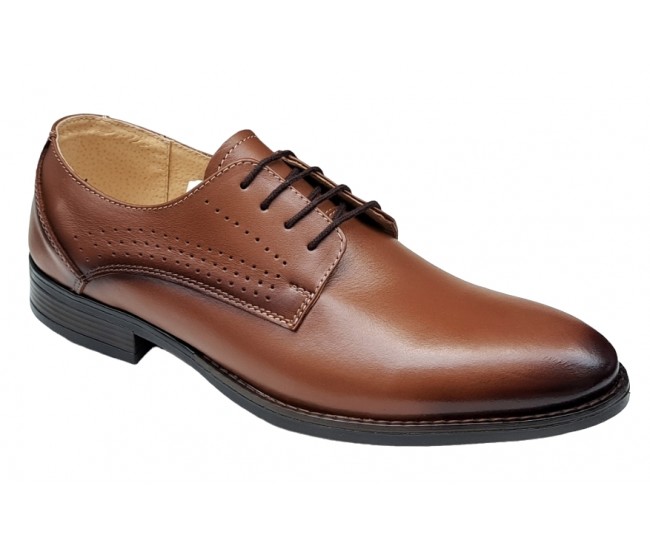 Pantofi barbati office, eleganti din piele naturala, Maro, TEST73M