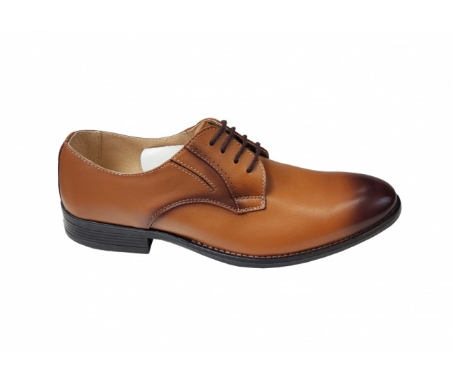 Pantofi barbati eleganti, din piele naturala, Maro - CIUCALETI SHOES