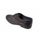 Pantofi barbati, casual, din piele naturala, Negru, TEST87N