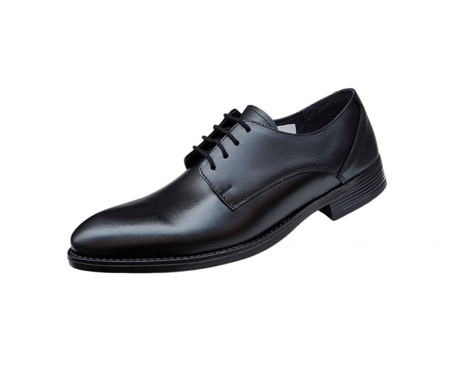 Pantofi barbati, casual, din piele naturala, Negru 990N