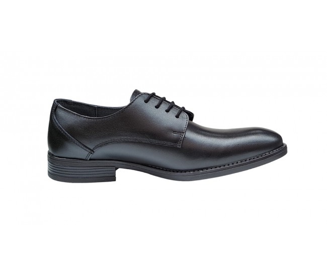 Pantofi barbati, casual, din piele naturala, Negru 990N