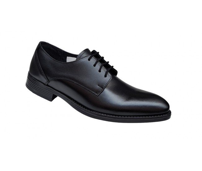 Pantofi barbati, casual, din piele naturala, Negru 990N