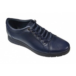 Pantofi barbati casual, din piele naturala, albastru, TIPOBLUE Pantofi barbati casual, din piele naturala, albastru, TIPOBLUE