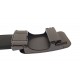Curea barbati eleganta din piele naturala de culoare neagra pentru costum TK15N