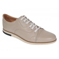 Pantofi barbati bej din piele naturala casual – comozi si usori pentru vara TOP67BEJ