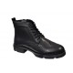 Ghete barbati, casual, din piele naturala, fermoar, imblanite, VIK215N