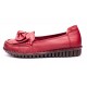 Pantofi dama casual din piele naturala Ciucaleti Aisha Rosu