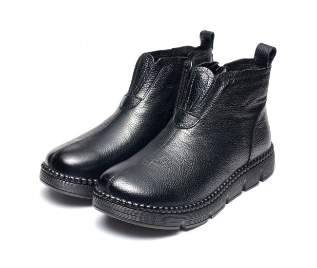 Ghete piele dama ultra comode W043256