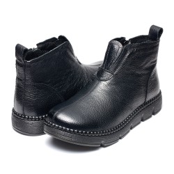 Ghete piele dama ultra comode W043256