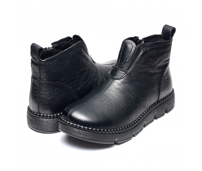 Ghete piele dama ultra comode W043256