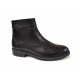 Ghete barbati casual, din piele naturala, cu fermoar, imblanite, Y055N