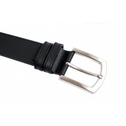 Curea casual - eleganta barbati din piele naturala - Neagra CC400N2