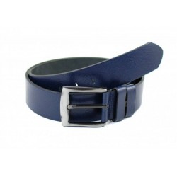 Curea eleganta barbati din piele naturala - Bleumarin DR-400CKBLM2
