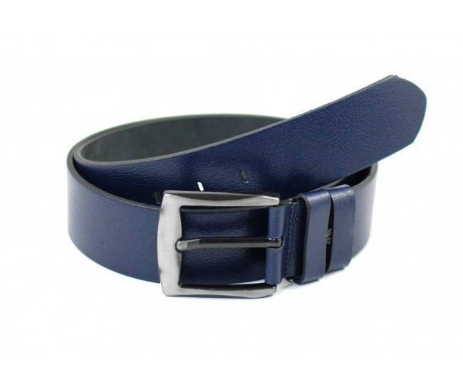 Curea eleganta barbati din piele naturala - Bleumarin DR-400CKBLM2