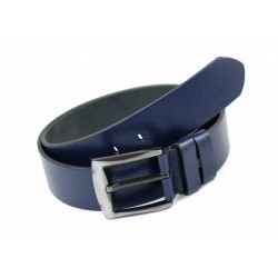 Curea eleganta barbati din piele naturala - Bleumarin DR-400CKBLM2