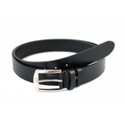 Curea eleganta barbati din piele naturala - Neagra CNC350N