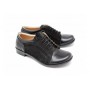 Pantofi dama casual din piele naturala, Made in Romania PHNEGRUBOXVELUR