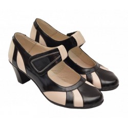 Pantofi dama casual din piele naturala foarte comozi - P13NBEJ