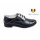 Pantofi dama piele naturala casual bleumarin - ROV650LACBLM