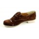 Pantofi dama casual din piele naturala (Intoarsa) - MINAM
