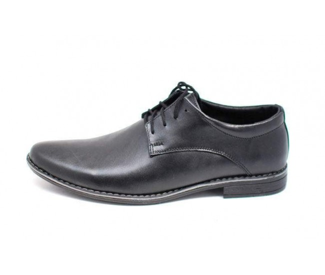 Pantofi negri barbati casual - eleganti din piele naturala EZELBOXNSIRET