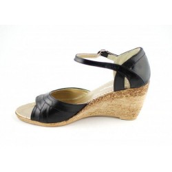 Sandale dama cu platforma din piele naturala S54N