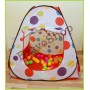 Cort de jucarie pentru copii cu 50 de bile colorate incluse