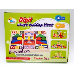 Cub lemn cu forme geometrice colorate si cifre - Jucarie educativa pentru copii! Cub lemn cu forme geometrice colorate si cifre - Jucarie educativa pentru copii!
